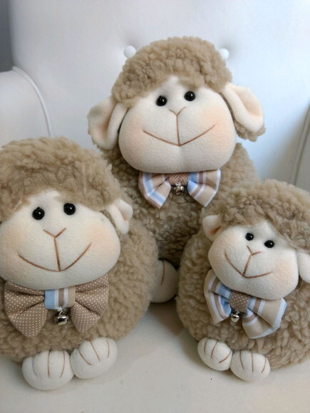 Trio Ovelhinha Pelúcia