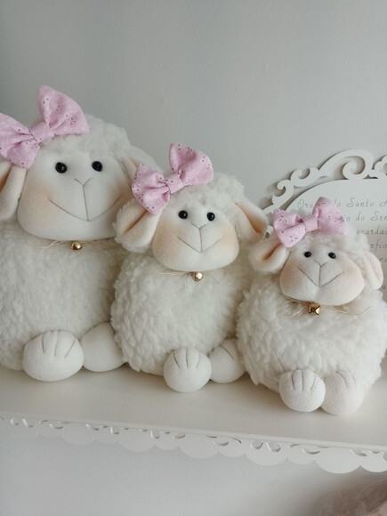 Trio Ovelhinha Pelúcia