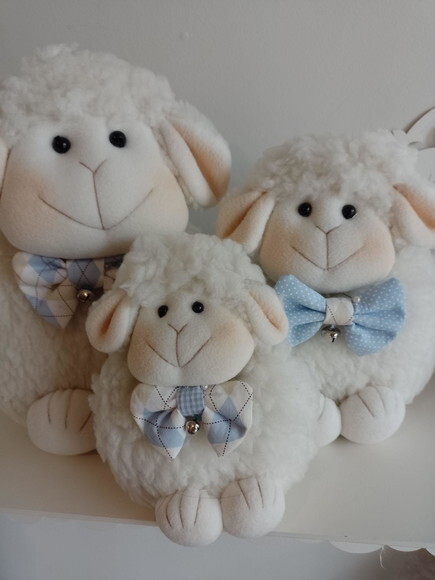 Trio Ovelhinha Pelúcia