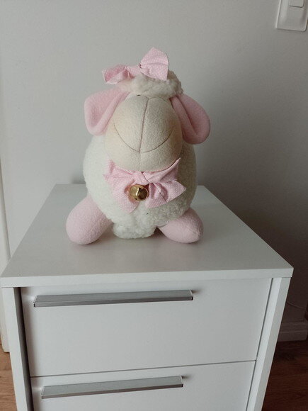 Luminária Ovelha Pé Rosa