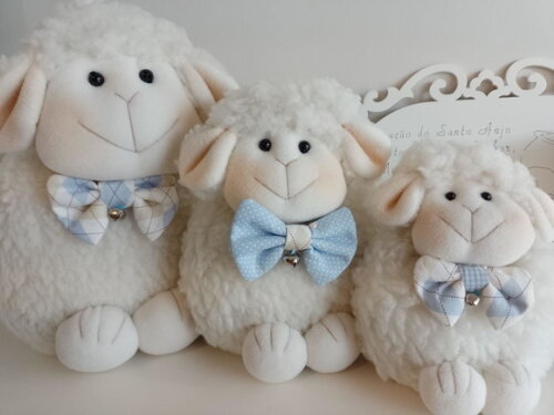 Trio Ovelhinha Pelúcia