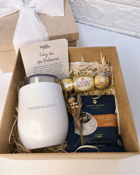 Kit Presente Dia dos Professores Copo Personalizado