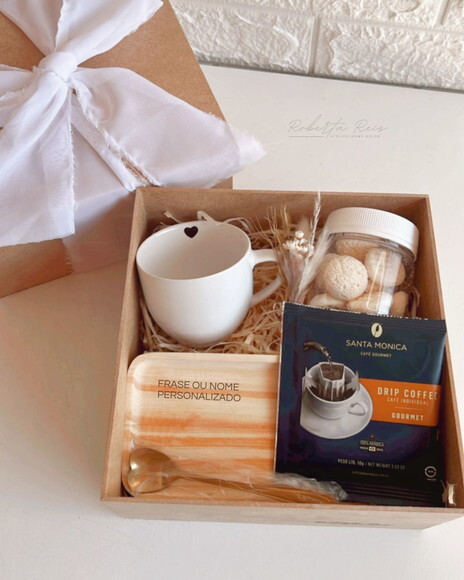 Kit Presente Xícara com Pires Personalizado