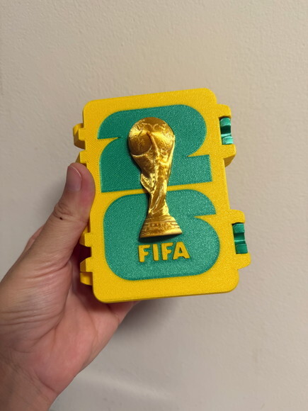 Porta Figurinhas Copa Fifa 2026 Personalizado