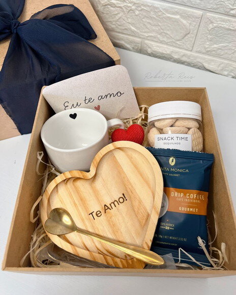 Kit Presente Amor Pires de Coração Personalizado