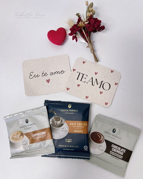 Kit Presente Amor Xícara e Pires Personalizado