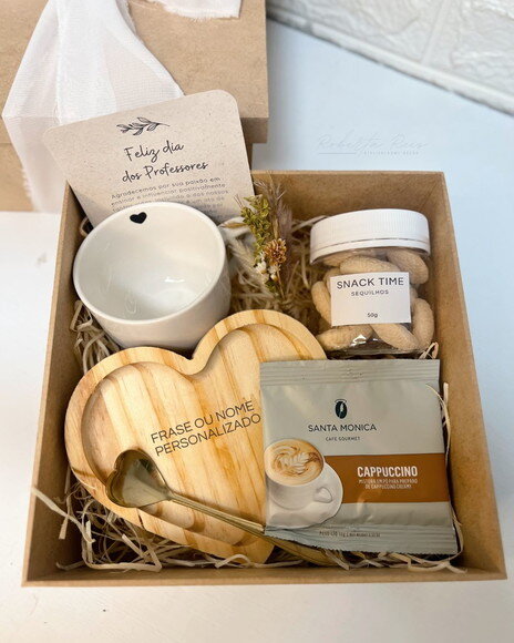 Kit Presente Dia dos Professores Xícara Pires Personalizado