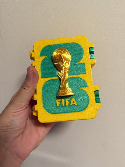 Porta Figurinhas Copa Fifa 2026 Personalizado