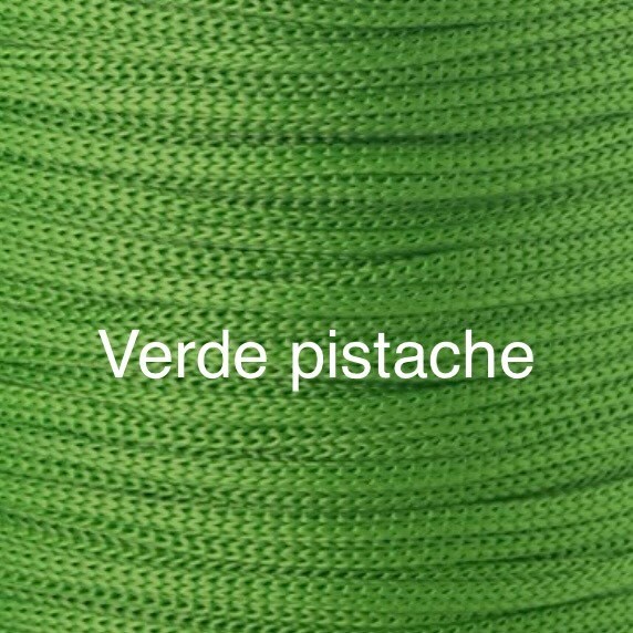 Puff Grace maleável croche -cor pistache - corda náutica- 40x30