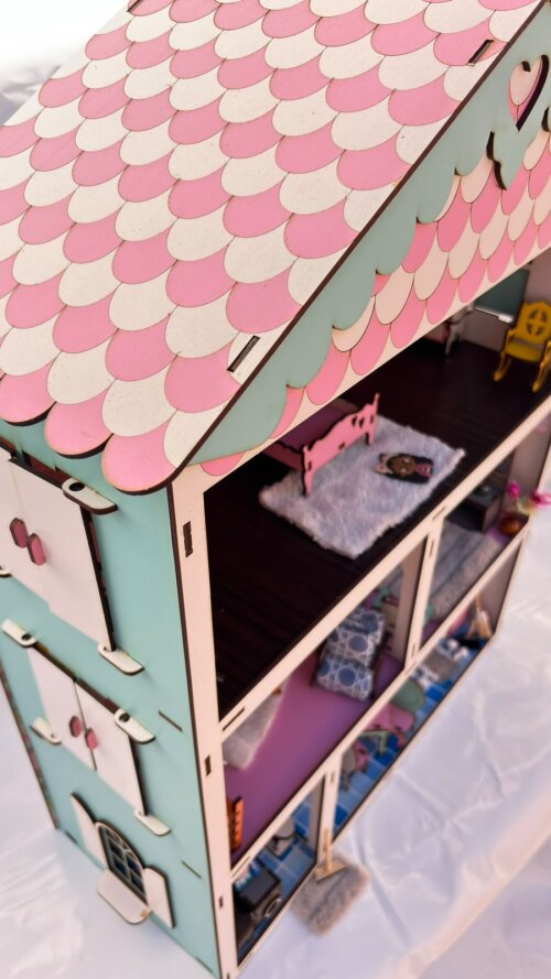 Casinhha de Boneca A casa magica da gabby/ casa em mdf