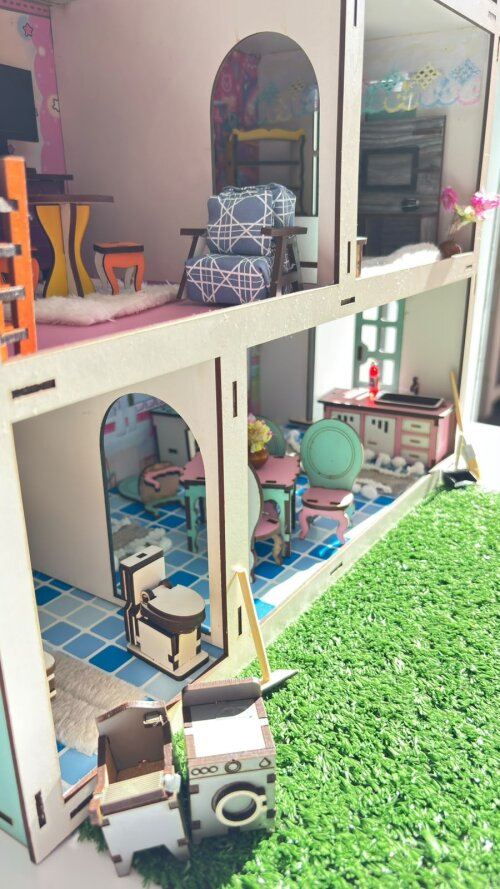 Casinhha de Boneca A casa magica da gabby/ casa em mdf