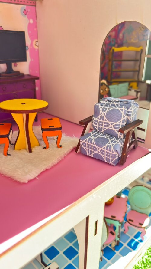 Casinhha de Boneca A casa magica da gabby/ casa em mdf