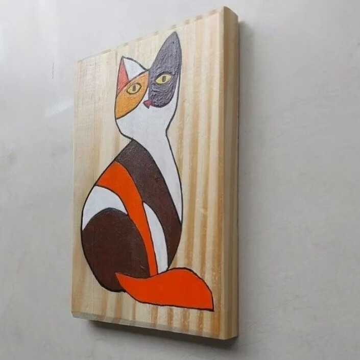 Quadro Decorativo Artesanal, Rústico, Artesanato feito a Mão.