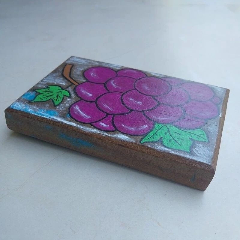 Quadro Decorativo para Adegas, Vinicolas, Pintado a Mão, Madeira