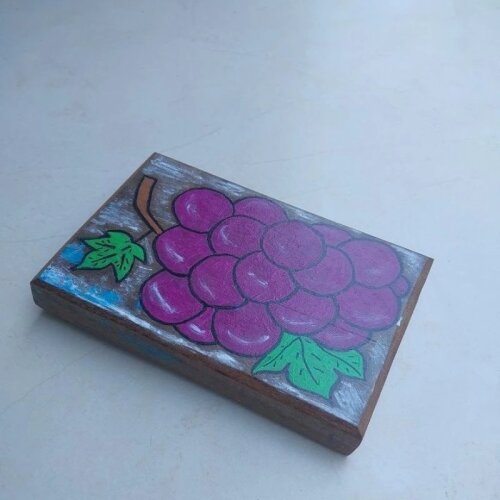 Quadro Decorativo para Adegas, Vinicolas, Pintado a Mão, Madeira