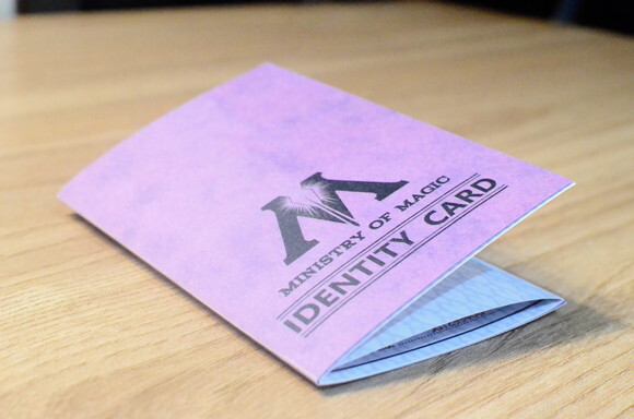 Carteirinha Personalizada Ministério da Magia - Harry Potter