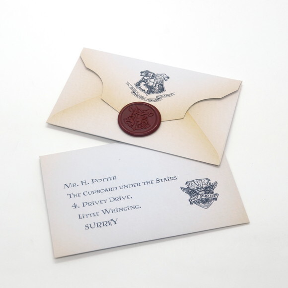 Convite Carta Harry Potter