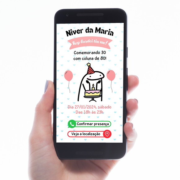 Convite Digital Interativo Flork