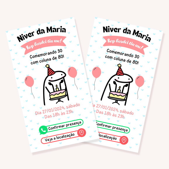 Convite Digital Interativo Flork