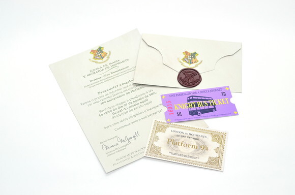 Convite Personalizado Carta de Hogwarts - Harry Potter