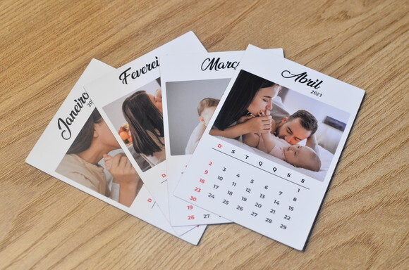 Foto Calendário Ímã