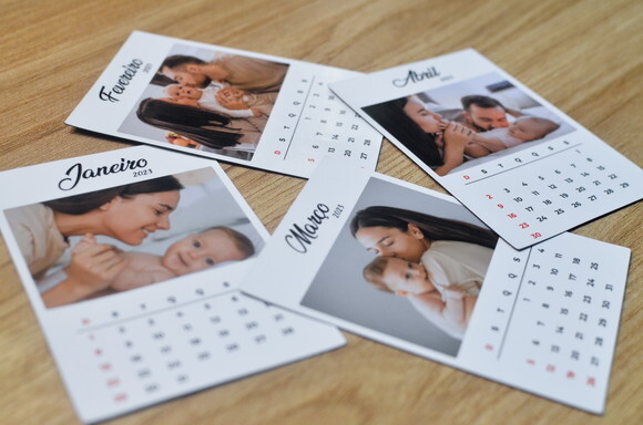 Foto Calendário Ímã