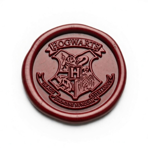 Lacre de Cera Brasão de Hogwarts Harry Potter