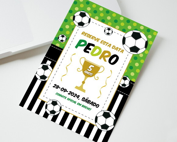 Save The Date Futebol