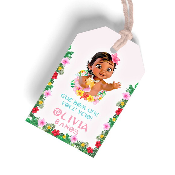 Tag Agradecimento Moana
