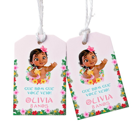 Tag Agradecimento Moana