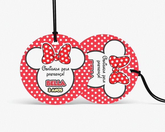 Tag Agradecimento Minnie