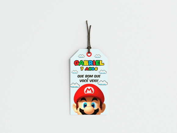 Tag Agradecimento Super Mario