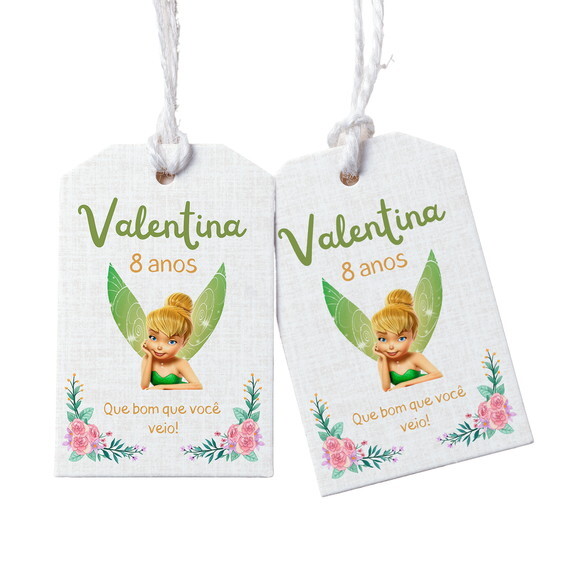 Tag Agradecimento Tinker Bell