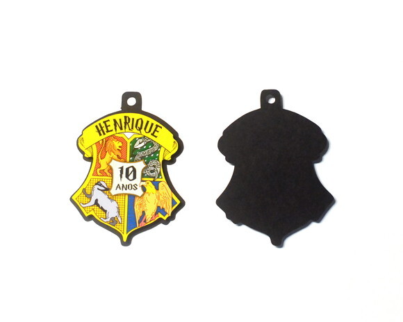 Tag Lembrancinha Harry Potter - 3d
