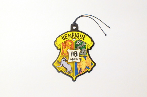 Tag Lembrancinha Harry Potter - 3d