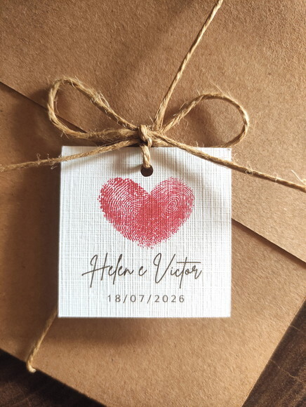 Tag Lembrancinha para Casamento