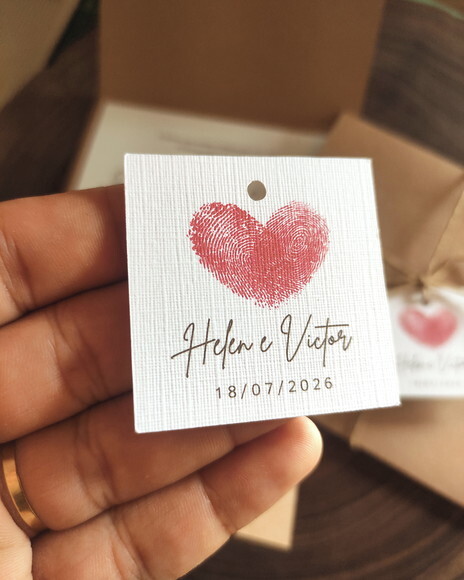 Tag Lembrancinha para Casamento