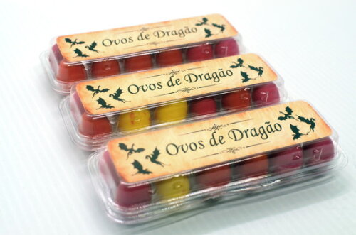 Chiclete Ovo de Dragão Harry Potter