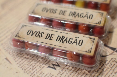 Chiclete Personalizado Ovo de Dragão Harry Potter