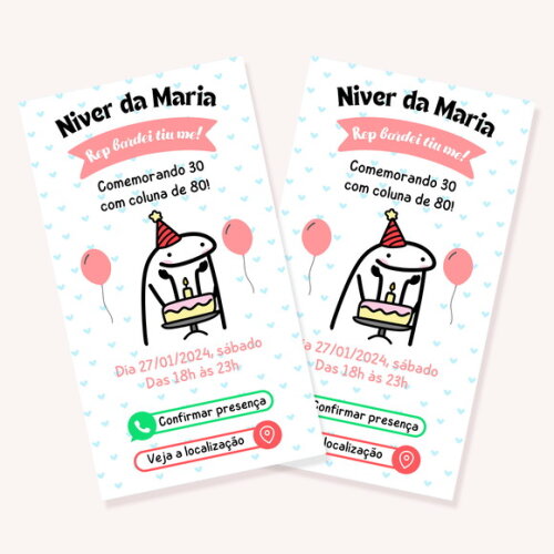 Convite Digital Interativo Flork