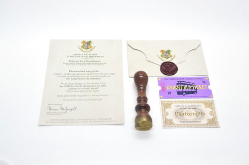Convite Personalizado Carta de Hogwarts - Harry Potter