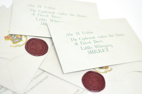 Convite Personalizado Carta de Hogwarts - Harry Potter