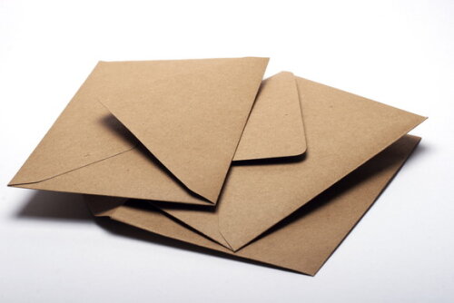 Envelope Kraft 16x22cm para Convites de Casamento