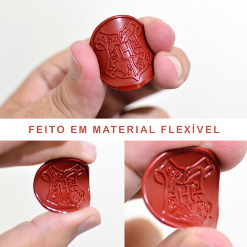 Lacre de Cera com Brasão de Hogwarts - Harry Potter