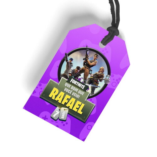 Tag Agradecimento Fortnite