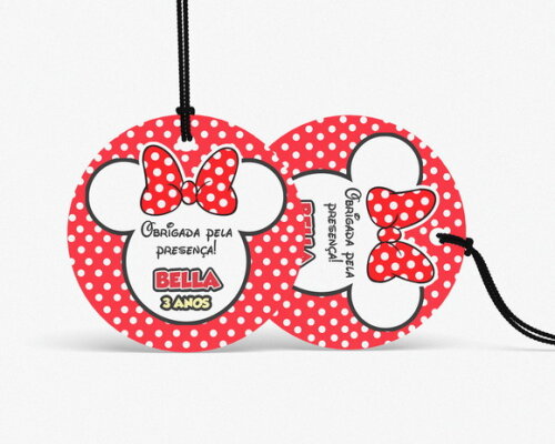 Tag Agradecimento Minnie