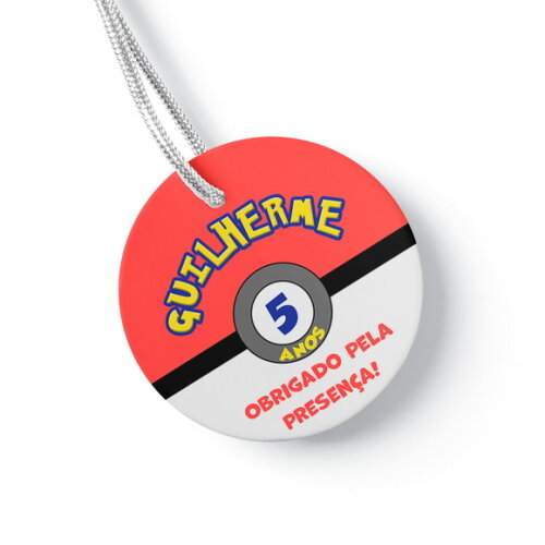 Tag Agradecimento Pokebola Pokemon