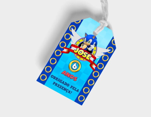 Tag Agradecimento Sonic
