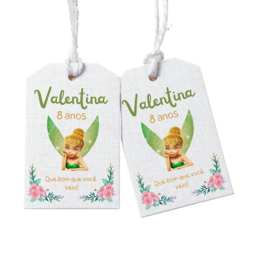 Tag Agradecimento Tinker Bell