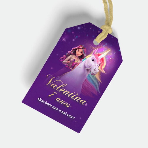 Tag Agradecimento Unicorn Academy